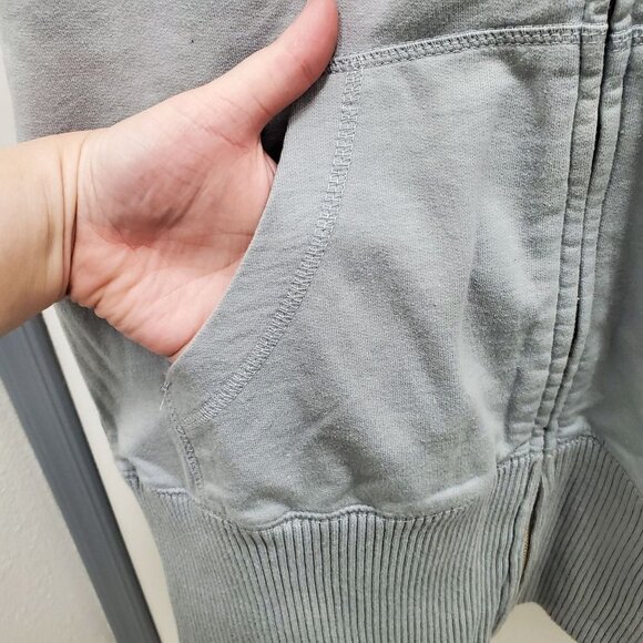 Hale Bob-Sleeveless Gray Hoodie Sweater - Picture 3 of 6